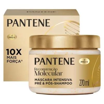 Máscara Reconstrução Molecular Pré e Pós Shampoo 270ml
