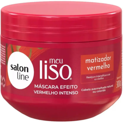 Máscara de Hidratação Meu Liso Vermelho 300g