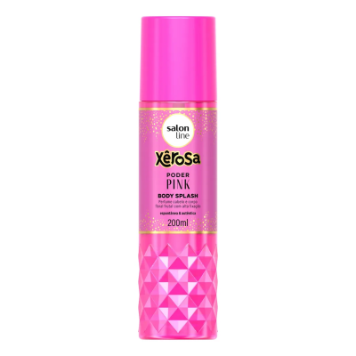 Body Splash Cabelo e Corpo Xêrosa Poder Pink 200 ml
