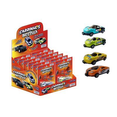 Carrinhos de Metal Bate Pula 3+ 