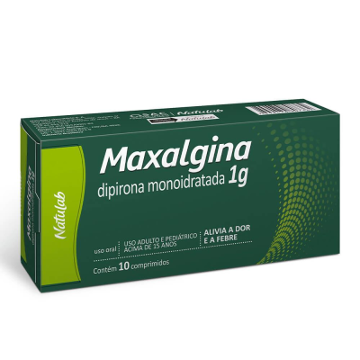 Maxalgina 1g com 10 Comprimidos 