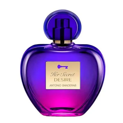 Deo Colônia Her Secret Desire Antonio Banderas Contém 50ml Eau de Toilette