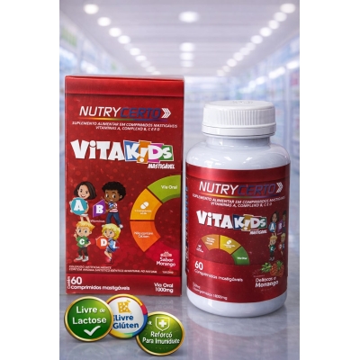 Nutrycerto Vitakids com 60 Comp Mastigáveis 