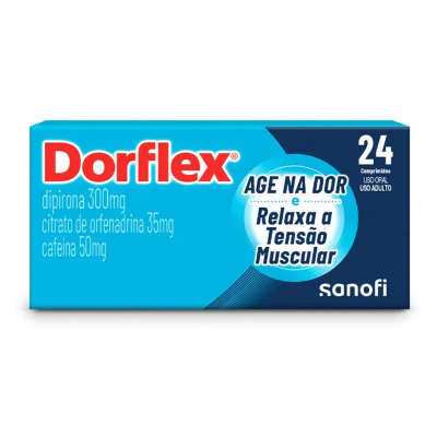 Dorflex Analgésico e Relaxante Muscular com 24 Comprimidos