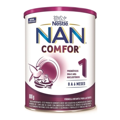 Fórmula Infantil Nan Comfor 1 Lata 800g