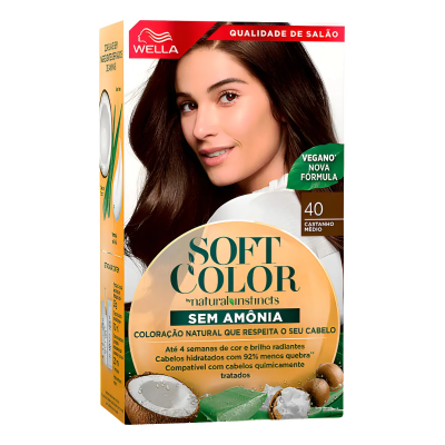 Tintura Soft Color Castanho Médio 40