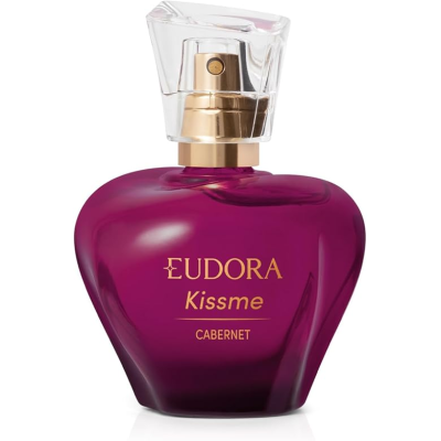 Deo Colônia Eudora kissme Cabernet Contém 50ml