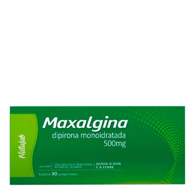 Maxalgina 500mg com 30 Comprimidos 