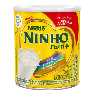 Leite em Pó Integral Ninho Nestlé a partir de 1 ano 380g
