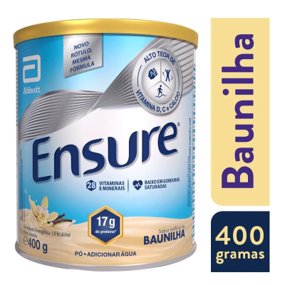 Suplemento Nutricional Ensure Baunilha 400g