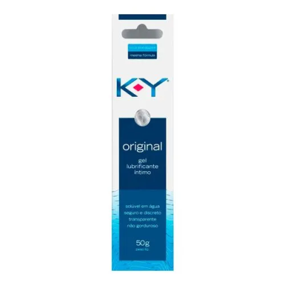Gel Lubrificante Íntimo K-Y Original com 50g