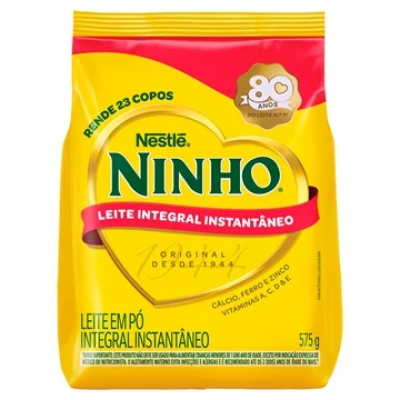Leite em Pó Ninho Integral Instantâneo Sache 575g