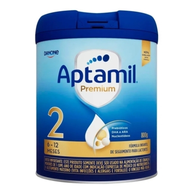 Fórmula Infantil Aptamil Premium 2 800g