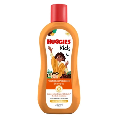 Shampoo kids 360ml Cachinhos Poderosos